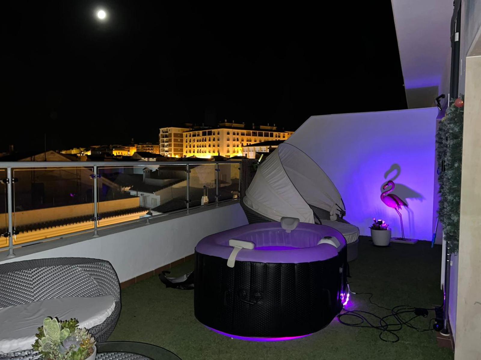 Atico Rilque, Apartamentos Independientes Con Jacuzzi Privado Y Terraza En Ronda Luaran gambar